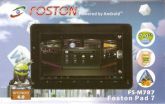 Tablet Foston Android 4.0 4gb + Teclado 3g Wifi