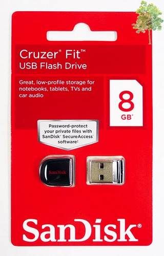 PEN DRIVE SANDISK 8GB CRUZER FIT